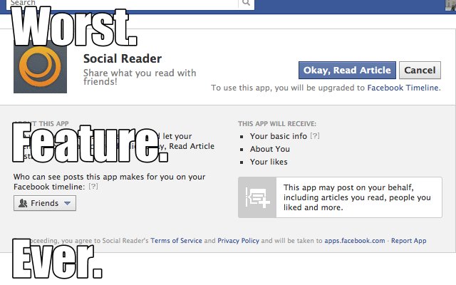 Facebook Unsocial Reader